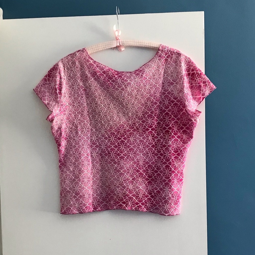 Pink Flowery Top - Picture 2 of 4